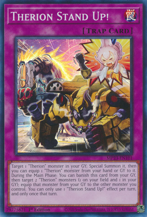 Therion Stand Up! [MP23-EN101] Super Rare 