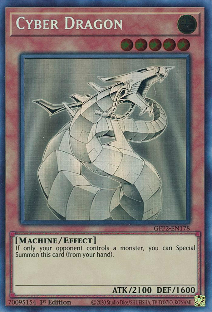 Cyber ​​Dragon [GFP2-EN178] Ghost Rare 
