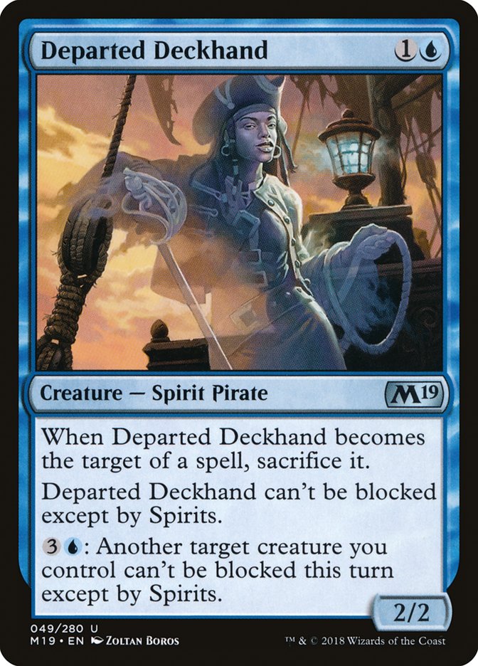 Departed Deckhand [Core Set 2019] 