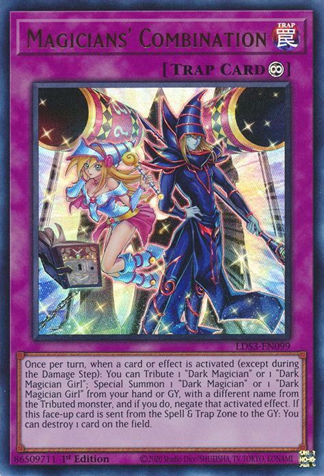 Magicians' Combination [LDS3-EN099] Ultra Rare 