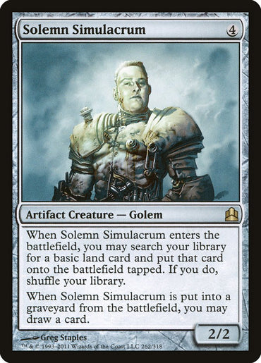 Solemn Simulacrum [Commander 2011] 