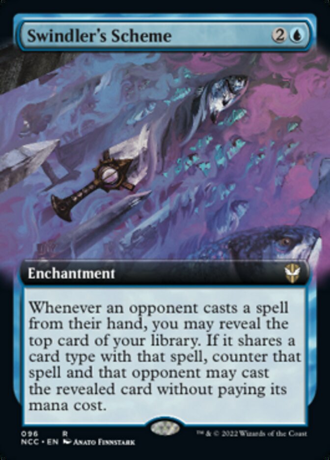 Swindler's Scheme (Extended Art) [Streets of New Capenna Commander] 
