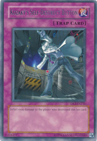 Kozaky's Self-Destruct Button [DR3-EN232] Rare 
