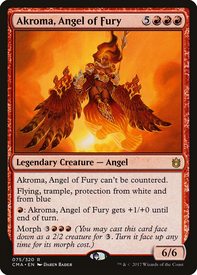 Akroma, Angel of Fury [Commander Anthology] 