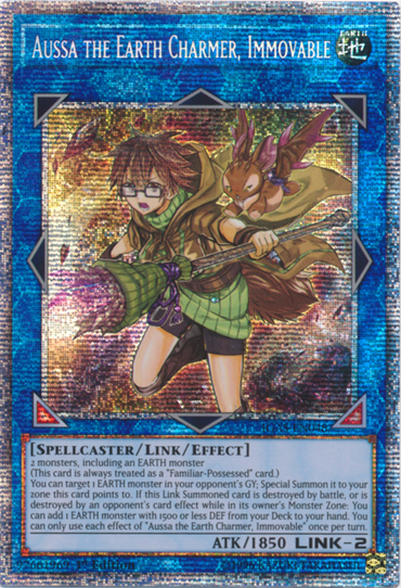 Aussa the Earth Charmer, Immovable [IGAS-EN048] Starlight Rare 