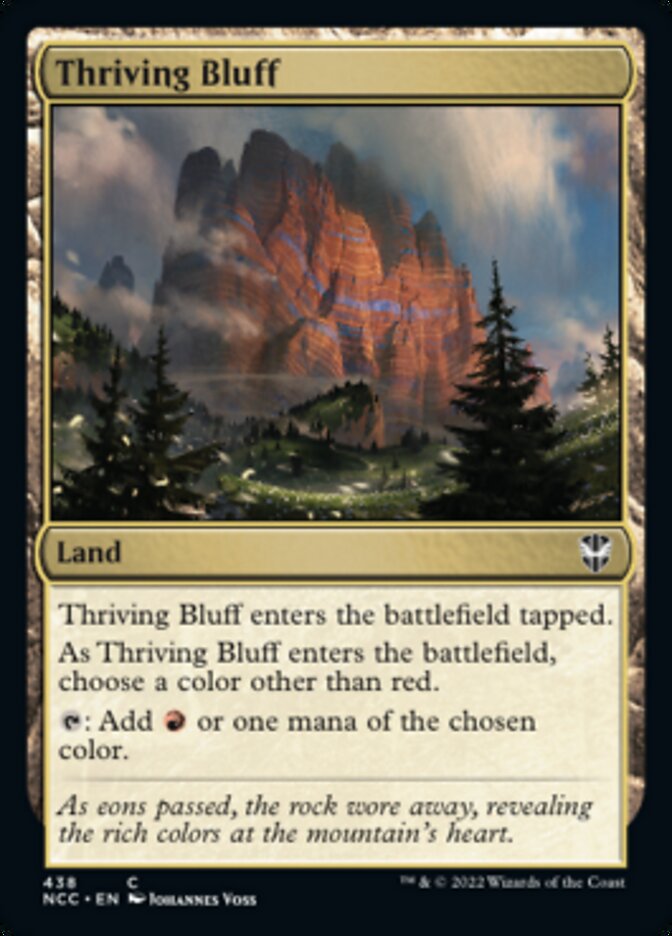 Thriving Bluff [Streets of New Capenna Commander] 