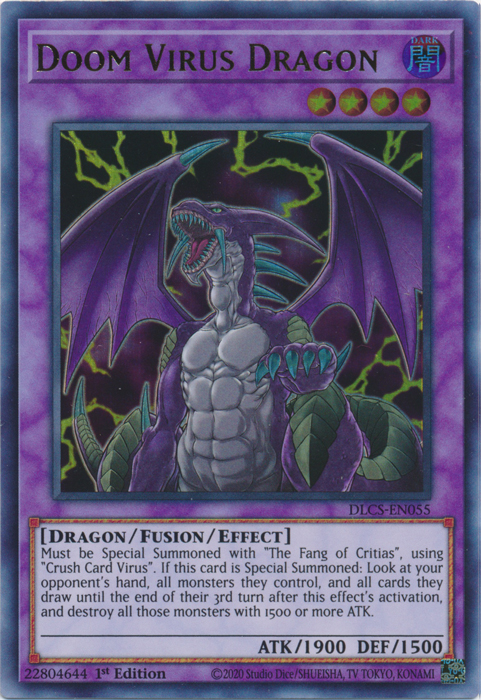 Doom Virus Dragon [DLCS-EN055] Ultra Rare 