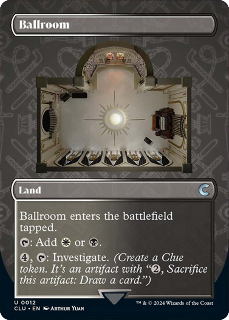 Ballroom (Borderless) [Ravnica: Clue Edition] 