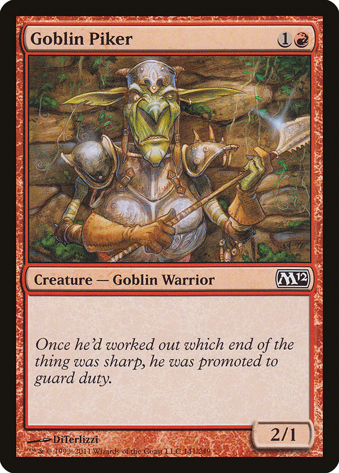 Goblin Piker [Magic 2012] 