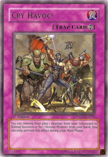 Cry Havoc! [PTDN-EN078] Rare 