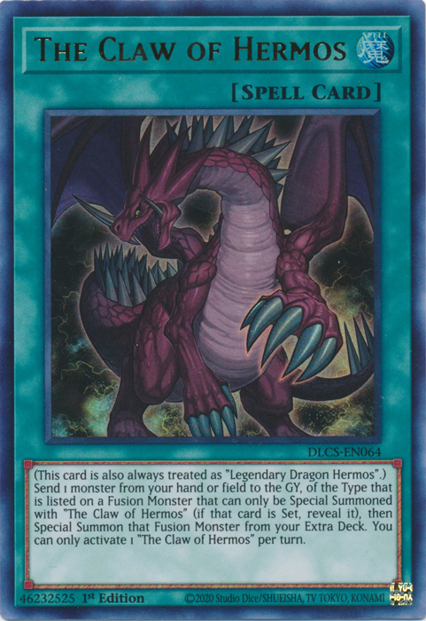 The Claw of Hermos [DLCS-EN064] Ultra Rare 