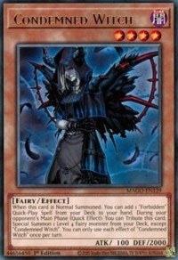 Condemned Witch [WIZARD-EN129] Rare 