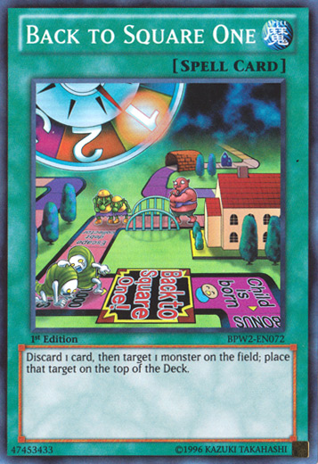 Back to Square One [BPW2-EN072] Super Rare 