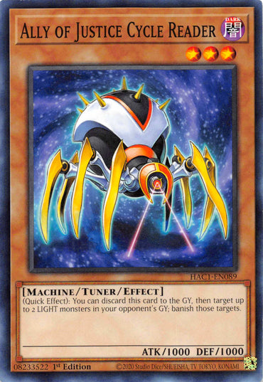 Ally of Justice Cycle Reader [HAC1-EN089] Common 