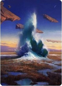 Flooded Strand Art Card [Zendikar Rising Art Series]