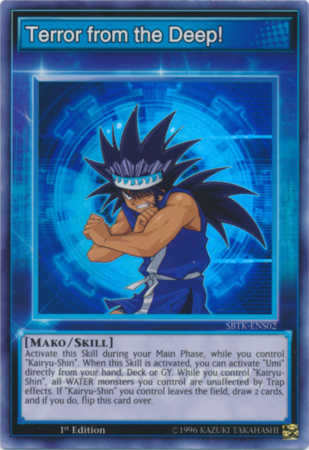 Terror from the Deep! [SBTK-ENS02] Super Rare 