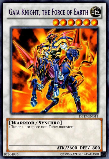Gaia Knight, the Force of Earth (Purple) [DL17-EN011] Rare 