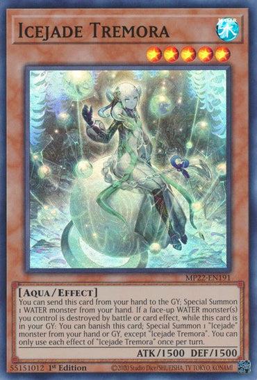 Icejade Tremora [MP22-EN191] Super Rare 