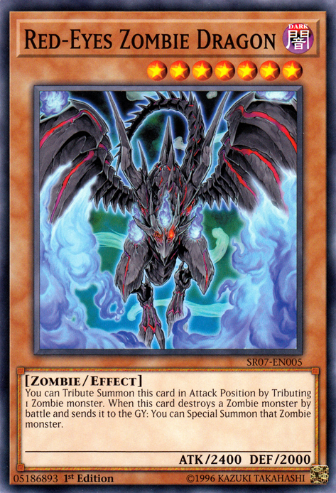 Red-Eyes Zombie Dragon [SR07-EN005] Common 