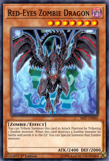 Red-Eyes Zombie Dragon [SR07-EN005] Common 