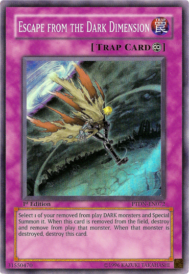 Escape from the Dark Dimension [PTDN-EN072] Super Rare 