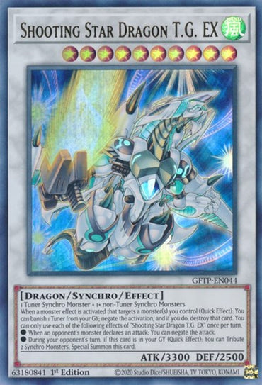Shooting Star Dragon TG EX [GFTP-EN044] Ultra Rare 