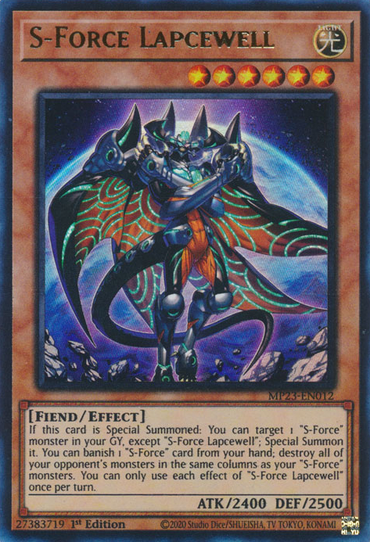 S-Force Lapcewell [MP23-EN012] Ultra Rare 