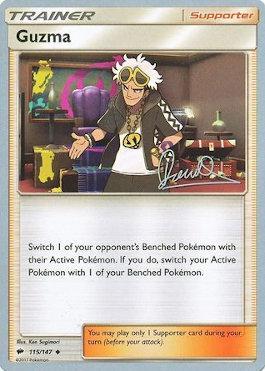 Guzma (115/147) (Infinite Force - Diego Cassiraga) [World Championships 2017]