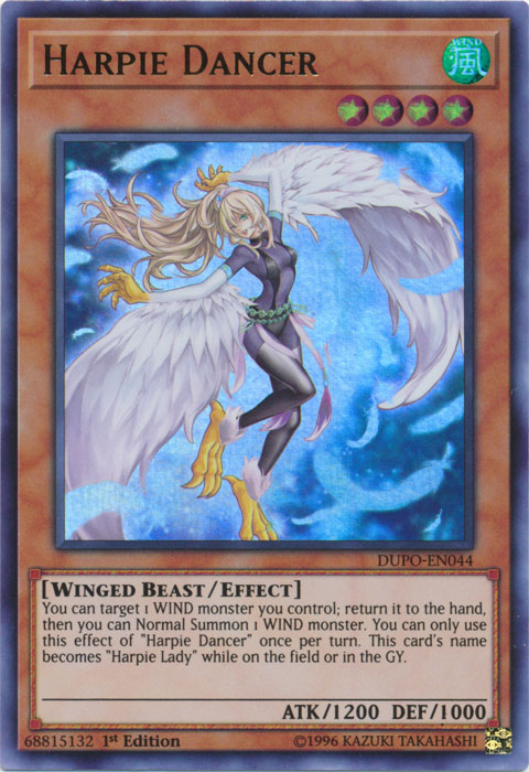 Harpie Dancer [DUPO-EN044] Ultra Rare 