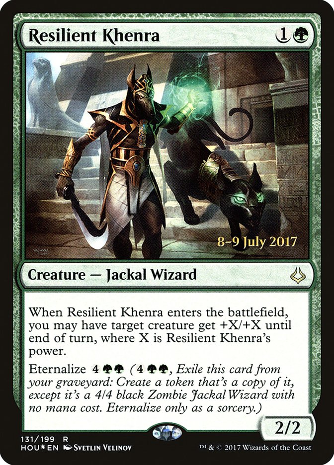 Resilient Khenra [Hour of Devastation Prerelease Promos] 