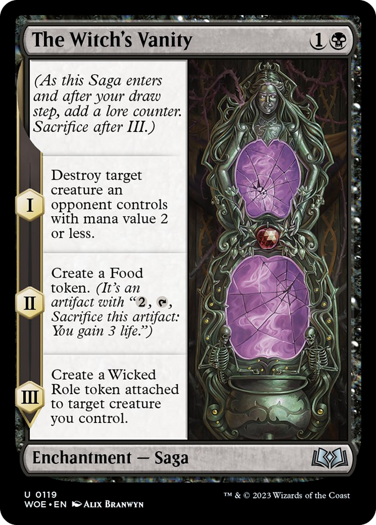 The Witch's Vanity [Wilds of Eldraine] 