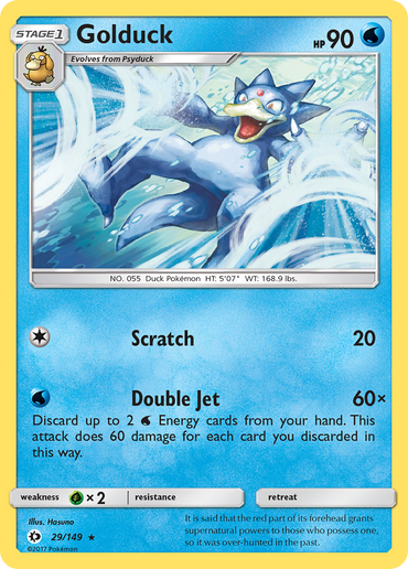 Golduck (29/149) [Sun & Moon: Base Set]