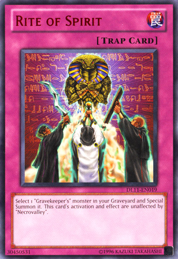 Rite of Spirit (Red) [DL11-EN019] Rare 