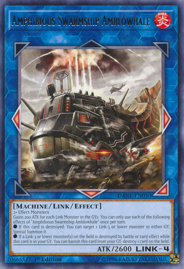 Amphibious Swarmship Amblowhale [DANE-EN050] Rare 