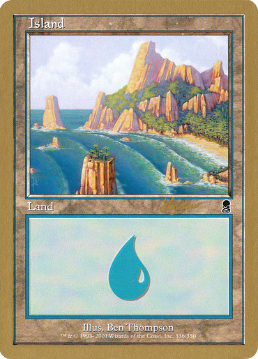 Island (shh336a) (Sim Han How) [World Championship Decks 2002] 