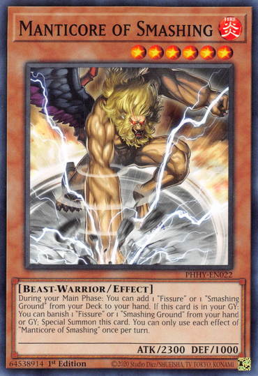 Manticore of Smashing [PHHY-EN022] Common 