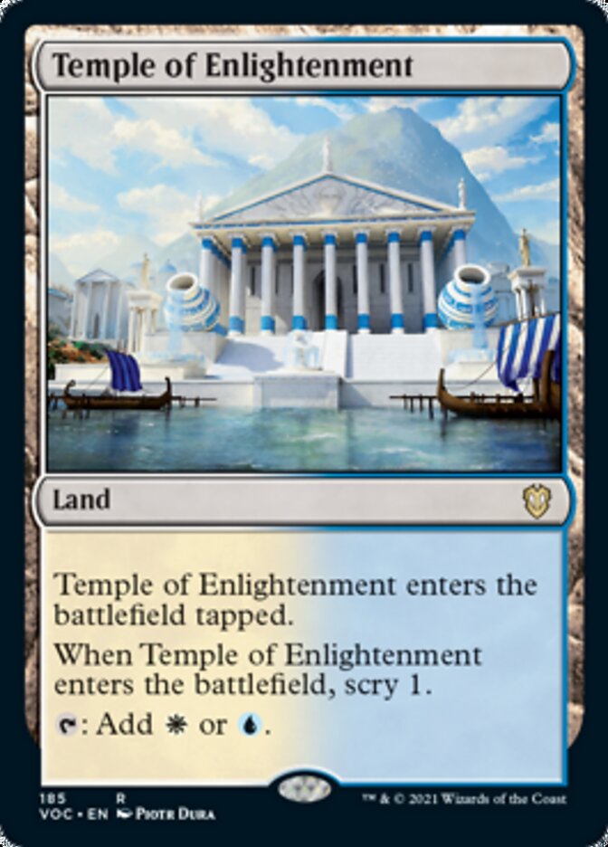 Temple of Enlightenment [Innistrad: Crimson Vow Commander] 