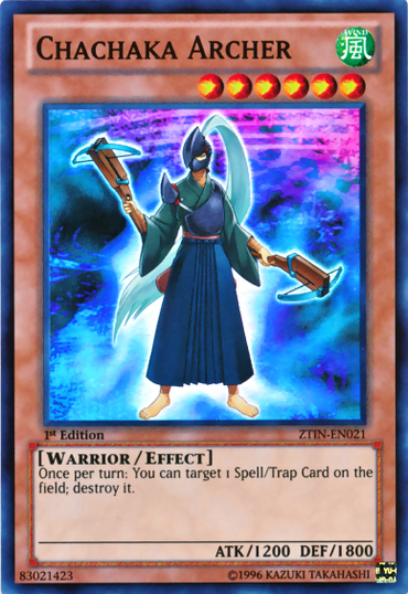 Chachaka Archer [ZTIN-EN021] Super Rare 