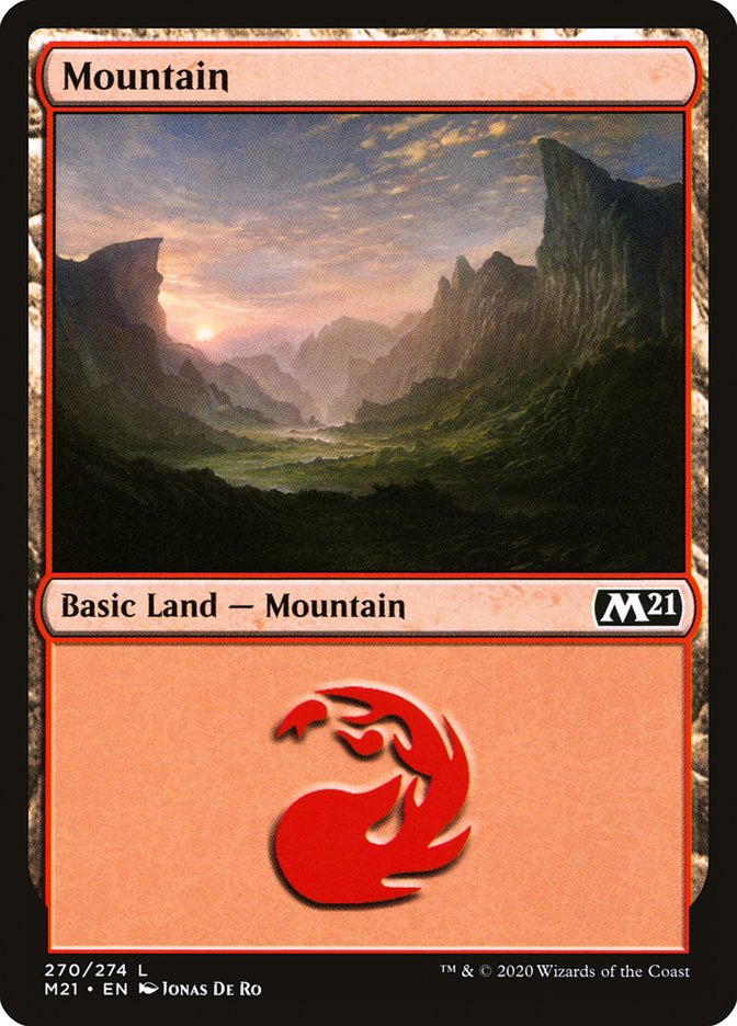 Mountain (270) [Core Set 2021] 