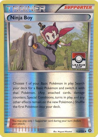 Ninja Boy (103/114) (League Promo) [XY: Steam Siege] 