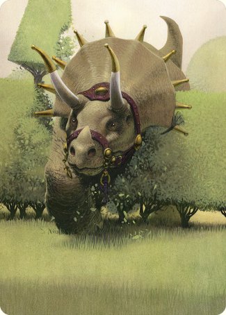 Regal Behemoth Art Card [Commander Masters Art Series] 