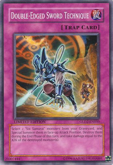 Double-Edged Sword Technique [GLD2-EN050] Common 