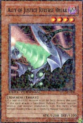 Ally of Justice Reverse Break [DT02-EN080] Rare 