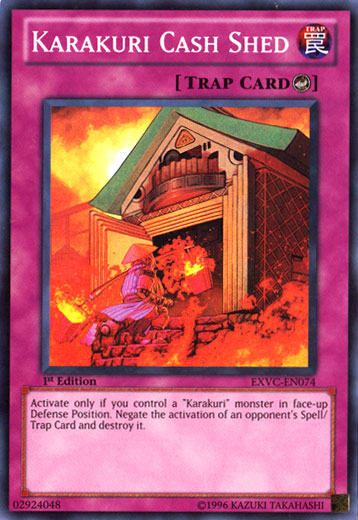 Karakuri Cash Shed [EXVC-EN074] Super Rare 