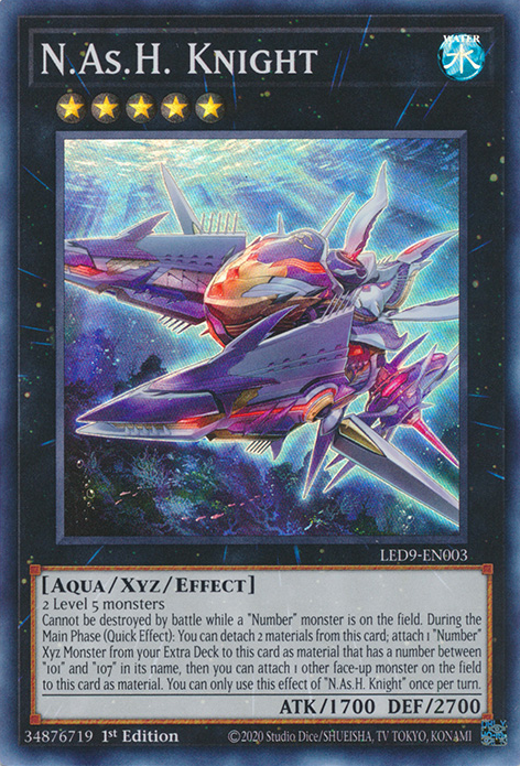 N.As.H. Knight [LED9-EN003] Super Rare 