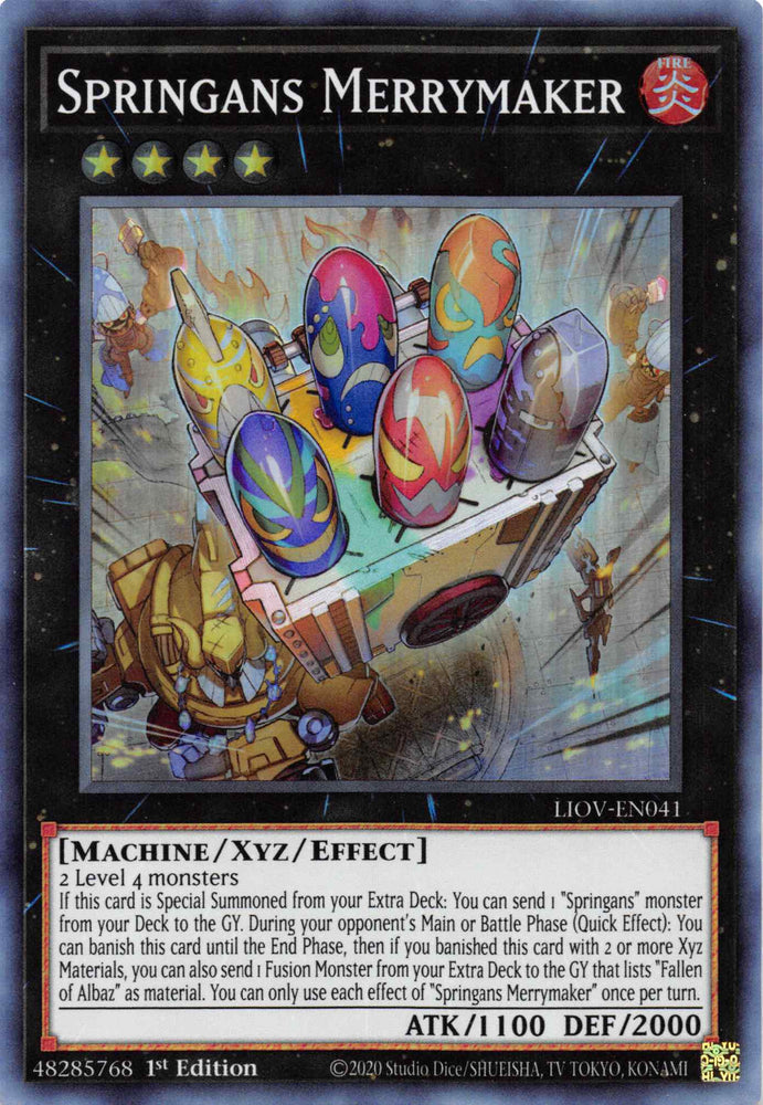 Springans Merrymaker [LIOV-EN041] Super Rare 