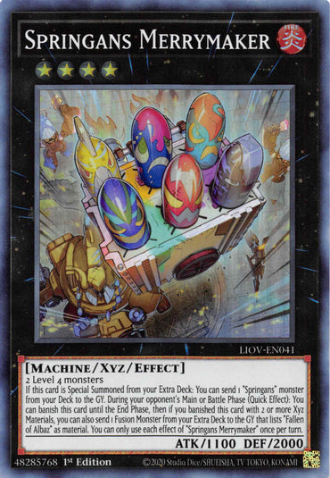 Springans Merrymaker [LIOV-EN041] Super Rare 