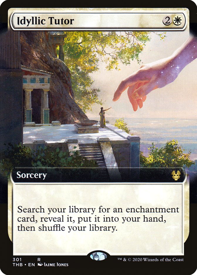 Idyllic Tutor (Extended Art) [Theros Beyond Death] 