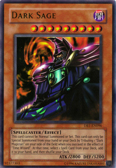 Dark Sage [DB1-EN096] Ultra Rare 
