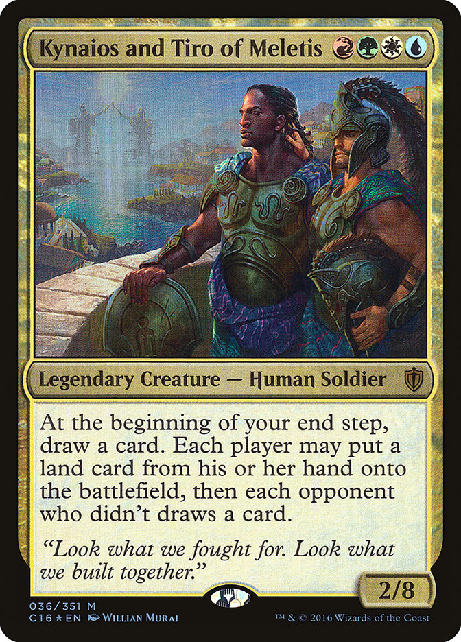 Kynaios and Tiro of Meletis [Commander 2016] 